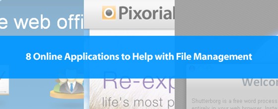 Publications: 8 Online Applications to Help with File Management
