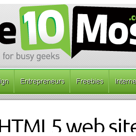 Publications: 10 HTML5 web sites you may really use 